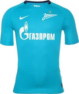 FCゼニト・サンクトペテルブルク 2017-18 ユニフォーム-ホーム