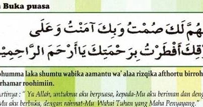 Niat Puasa Dan Buka Puasa Senin Kamis Dekor Natal