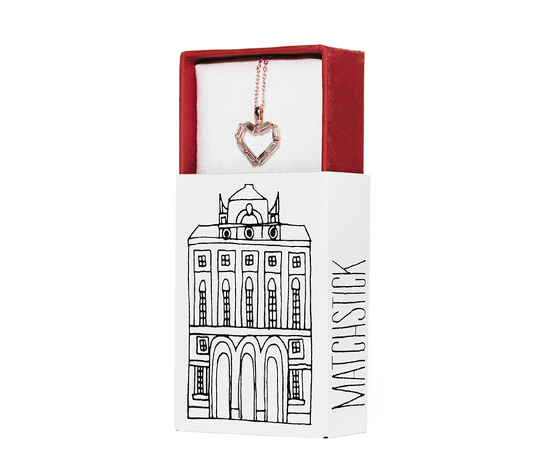 Matchstick Diamond Jewelry and packaging on if it's hip, it's here