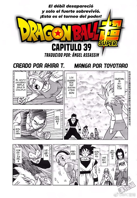 The Lost Canvas Dragon Ball Super Manga 39 Signos Del Despertar