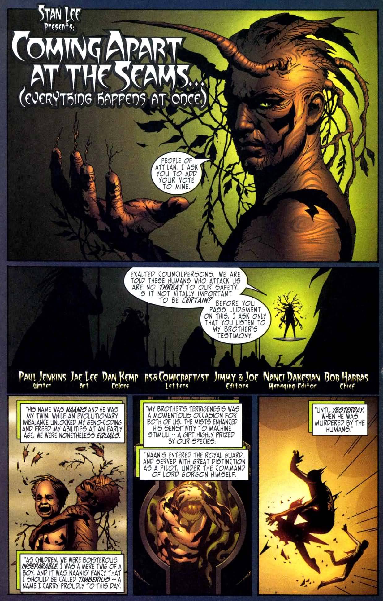 Read online Inhumans (1998) comic -  Issue #7 - 3