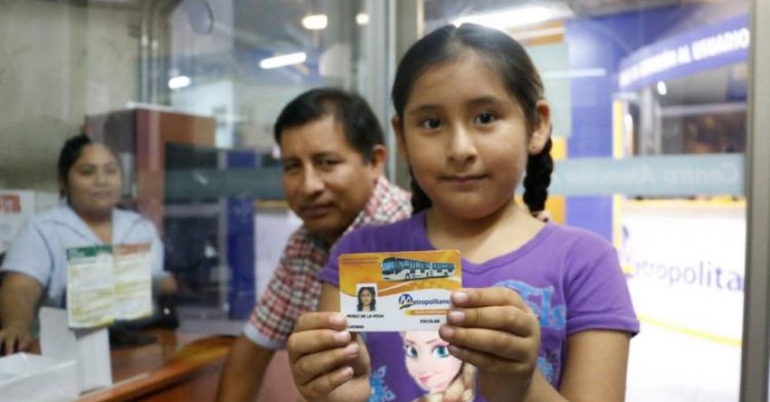 METROPOLITANO 2020: Padres de familia ya pueden tramitar tarjetas preferenciales escolares del medio pasaje METROPOLITANO 2020: Padres de familia ya pueden tramitar tarjetas preferenciales escolares del medio pasaje