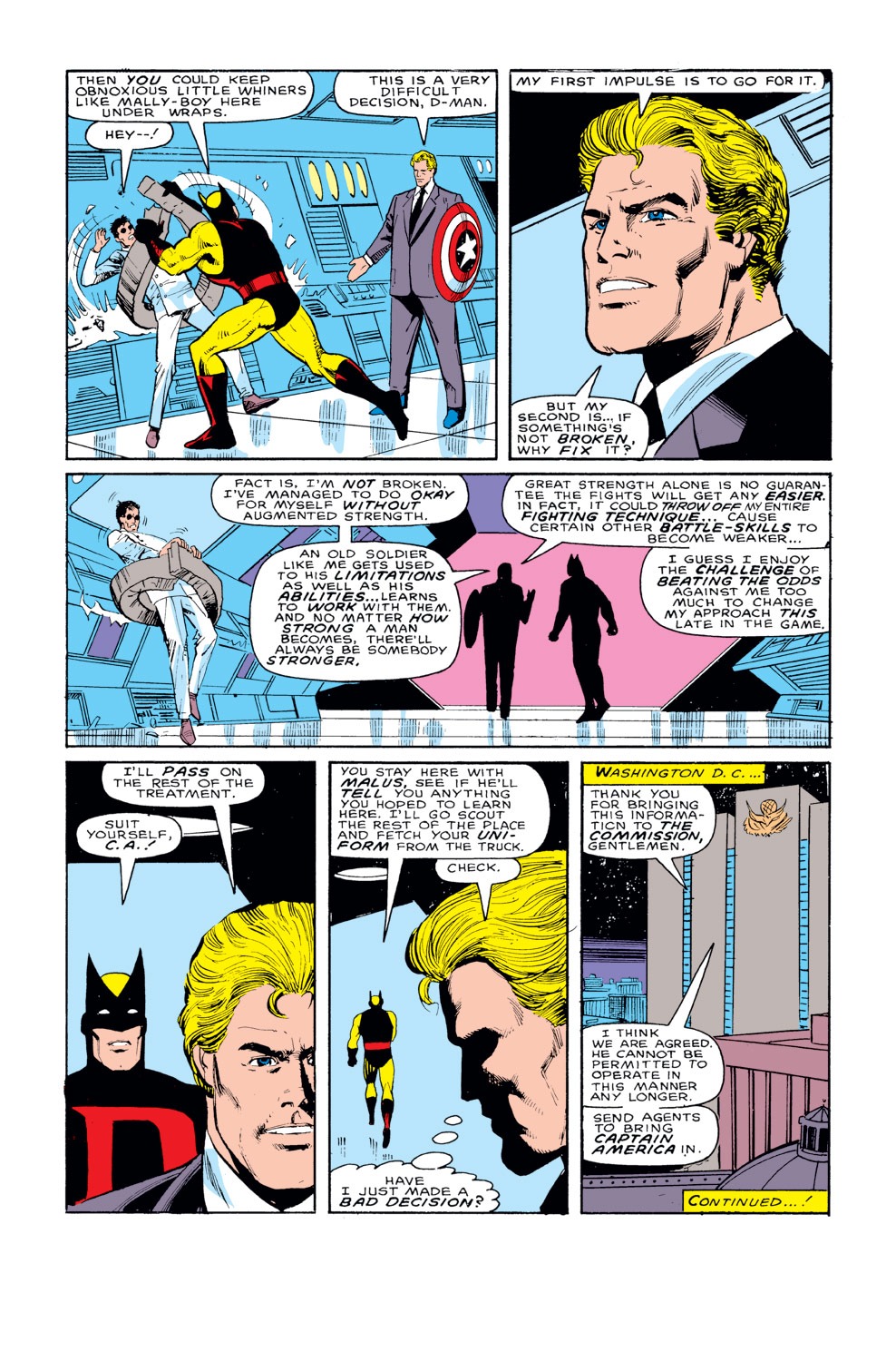 Read online Captain America (1968) comic -  Issue #328 - 23
