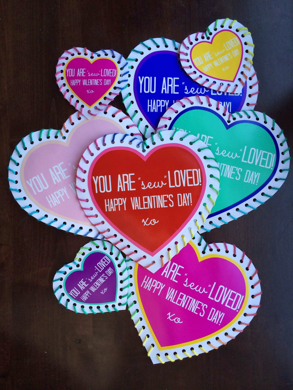 LIFE IS SWEET: Guest Post: You are "sew" loved! (DIY Valentines)