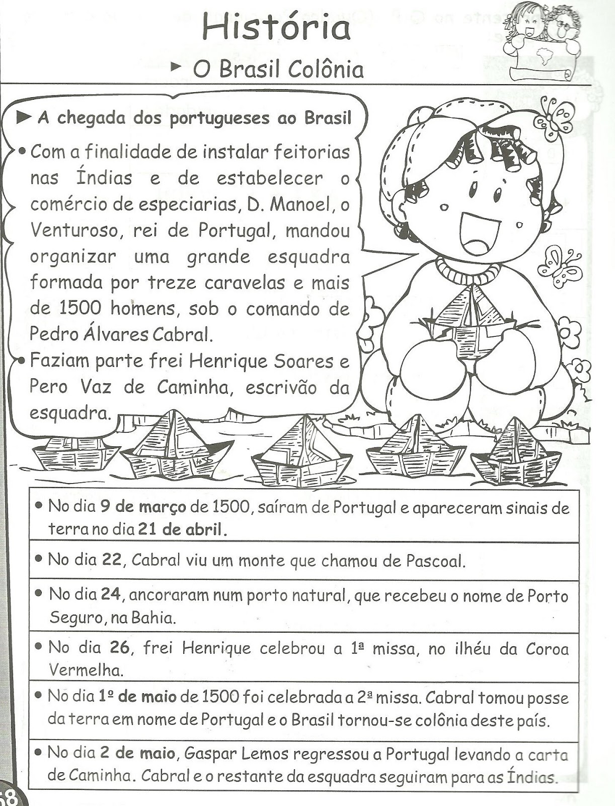 atividades pedagógicas fundamental: Tiradentes e Descobrimento do ...
