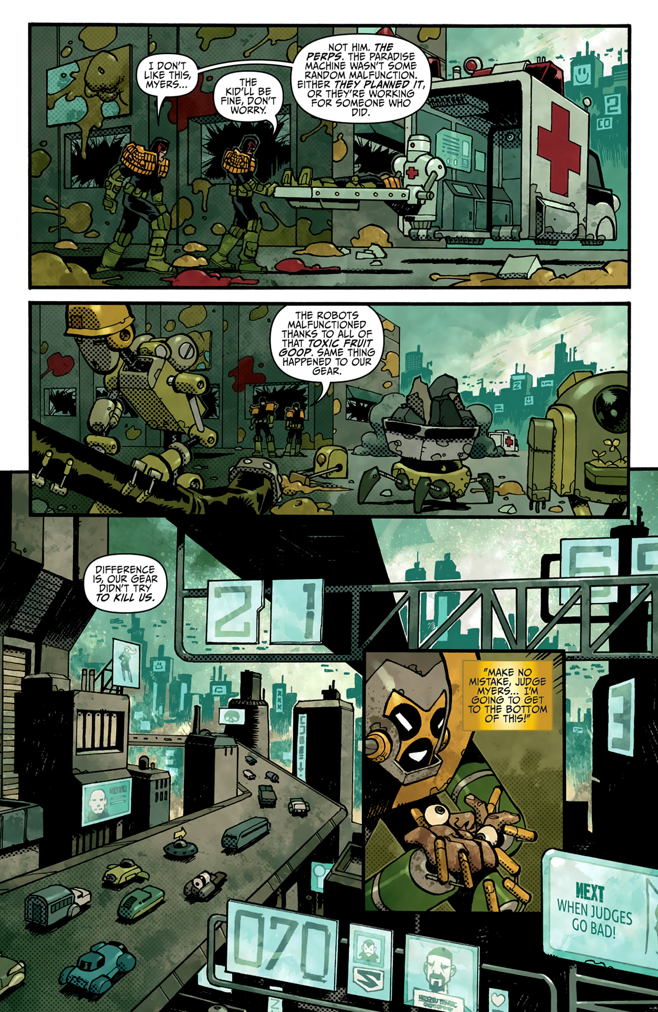 Read online Judge Dredd (2012) comic -  Issue #1 - 21