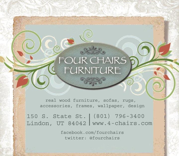 It's Written on the Wall Four Chairs Furniture StoreUtah Valley