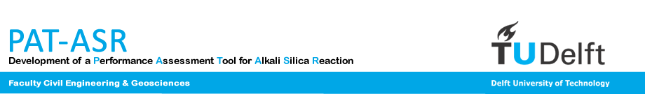 PAT-ASR   Development of a Performance Assessment Tool for Alkali Silica Reaction