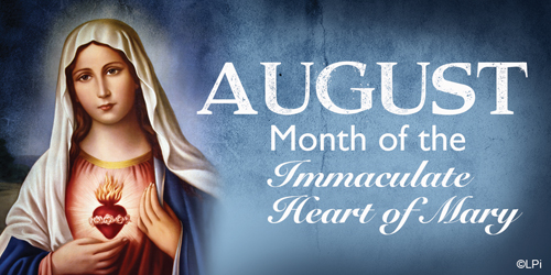 August Month Of The Immaculate Heart Of Mary ImmaculateHeart Novena August Month Of The Immaculate Heart Of Mary ImmaculateHeart Novena