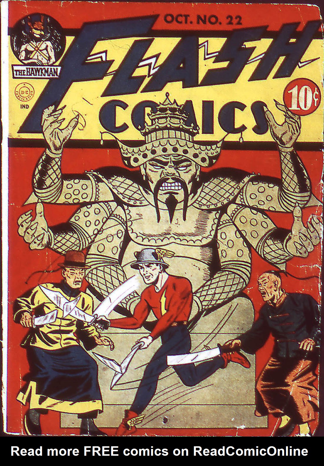 Read online Flash Comics comic -  Issue #22 - 1