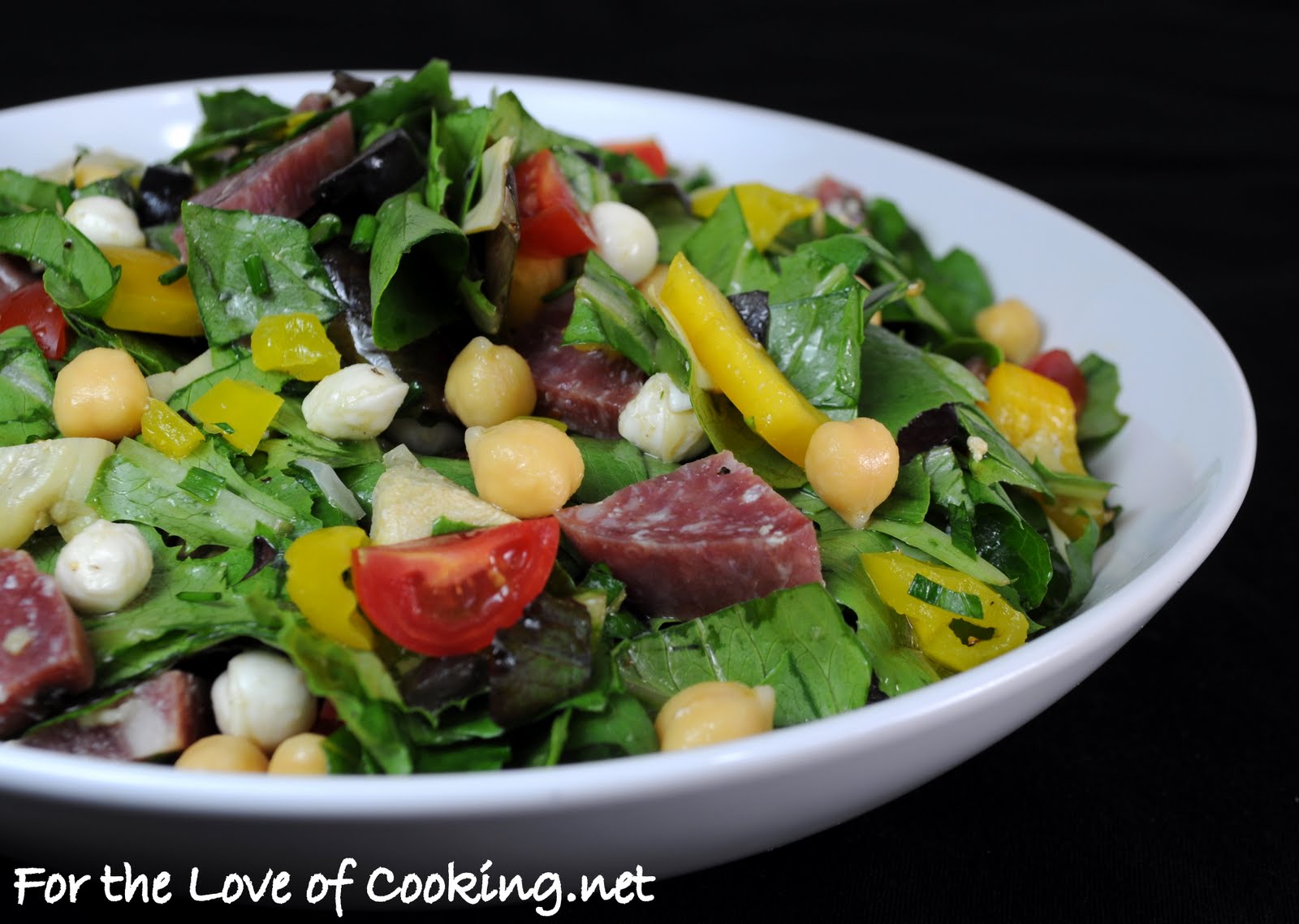 Chopped Italian Deli Salad For the Love of Cooking