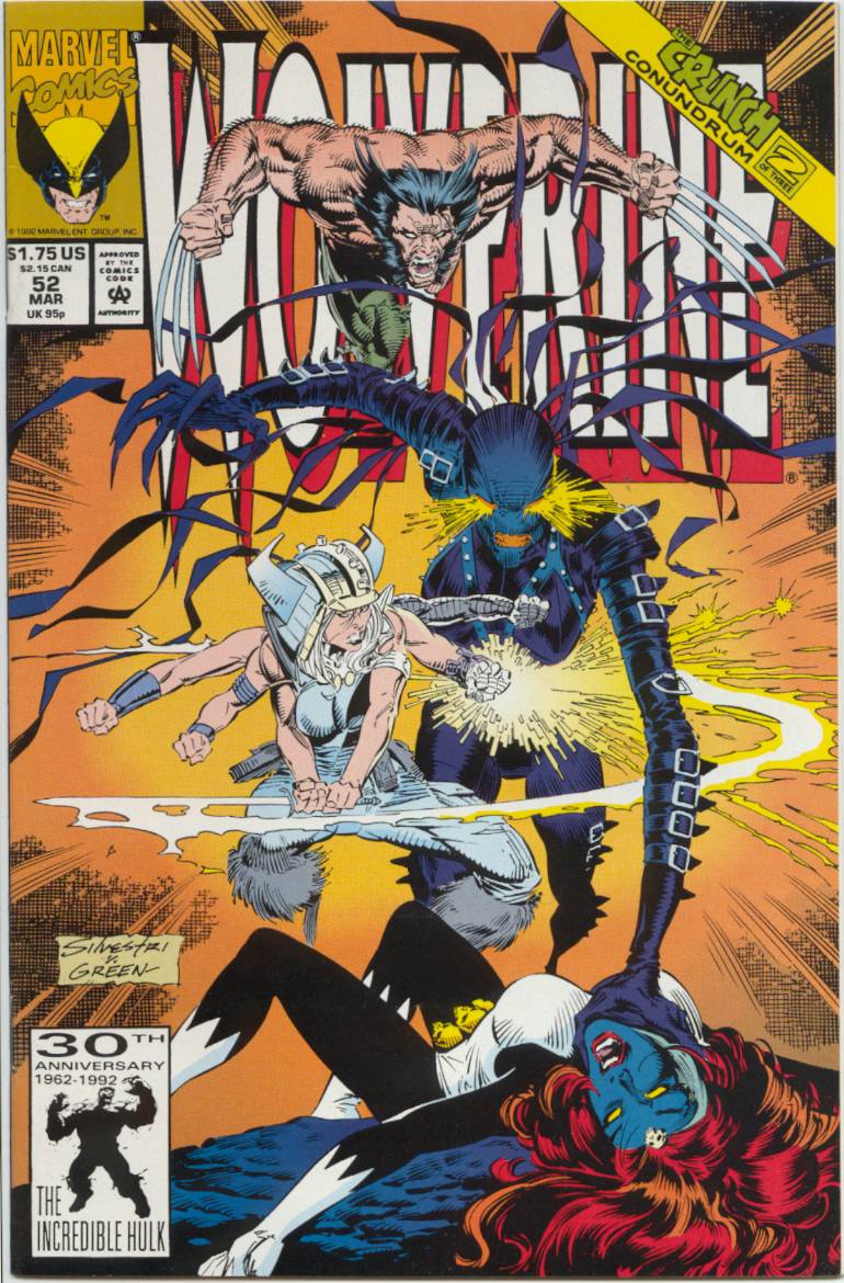 Read online Wolverine (1988) comic - Issue #52 - 1