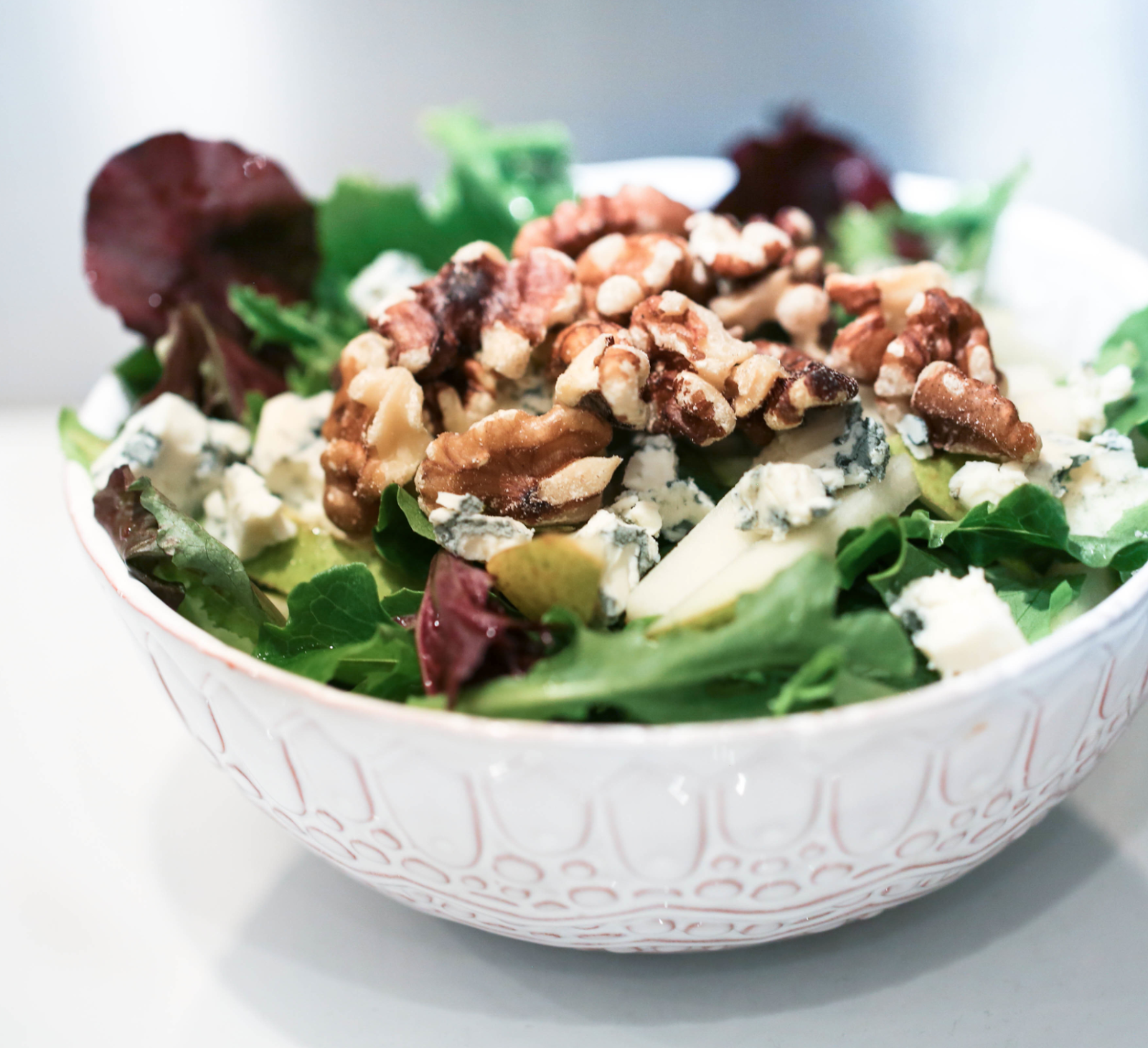 Laucole: PEAR + GORGONZOLA WITH WALNUTS SALAD