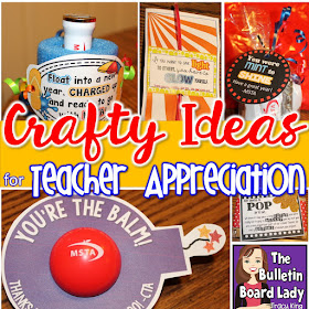 Crafty Ideas for Teacher Appreciation by Tracy King