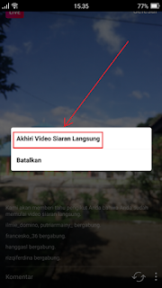 Cara Live Streaming (Siarang Langsung) di Instagram Cara Live Streaming (Siarang Langsung) di Instagram