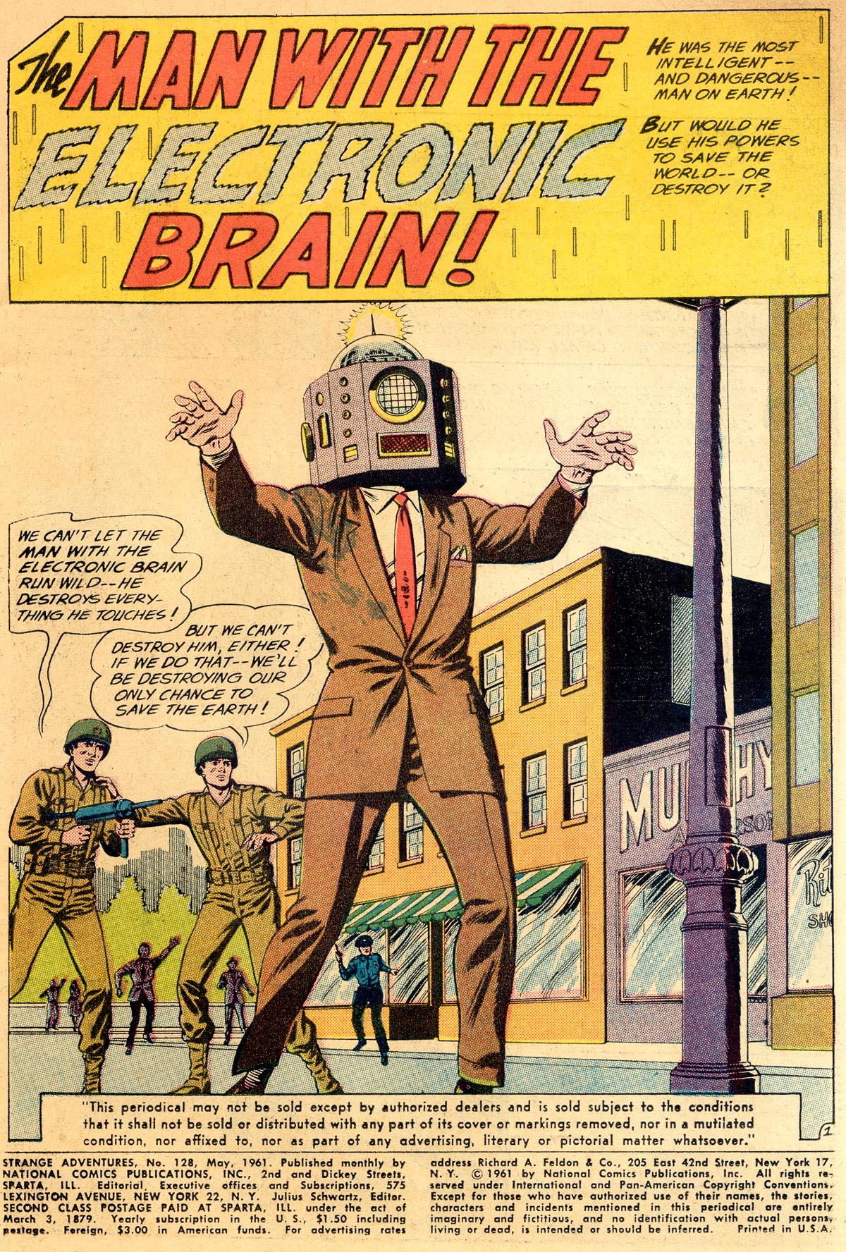 Read online Strange Adventures (1950) comic -  Issue #128 - 3