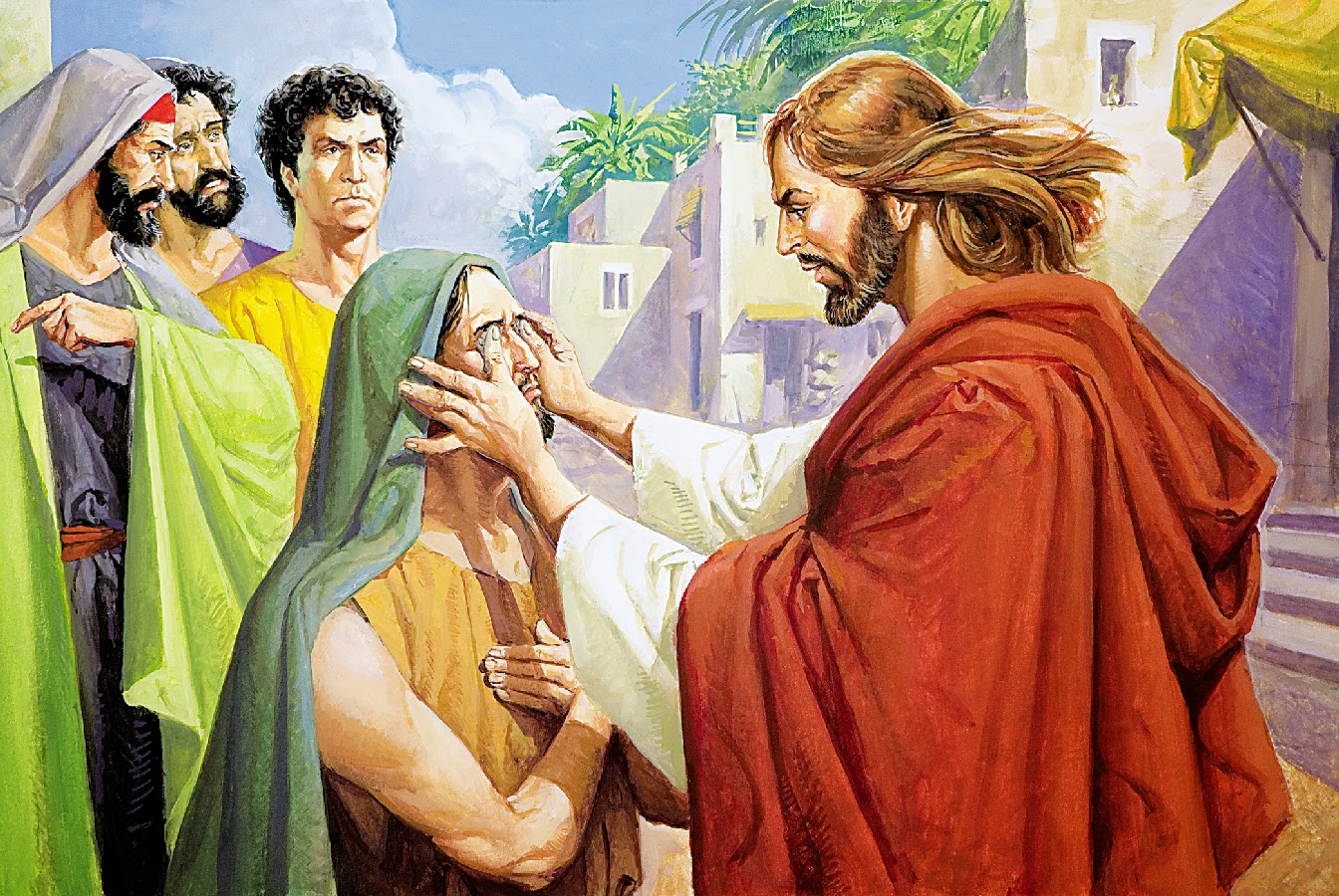 Gesu'di Nazareth: "TU CREDI NEL FIGLIO DELL'UOMO"? (Guarigione del