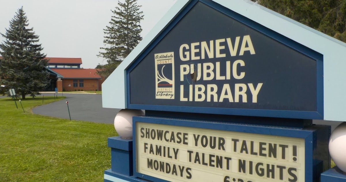 Every Library I Can 491 Geneva Public Library, Geneva, Ohio