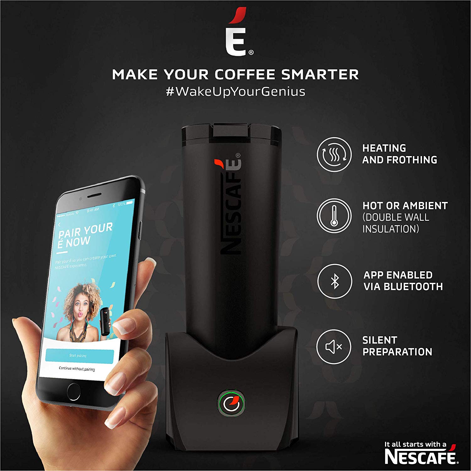 Nescafe Smart Coffee Maker and Travel Mug