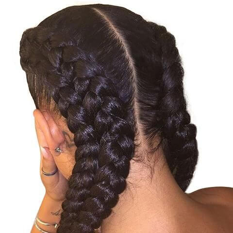 39 Traditional Black Braids Hairstyles For Black Women To Copy In