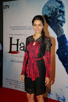 Shahid Kapoor & Shraddha Kapoor at The Official Trailer launch of movie HAIDER