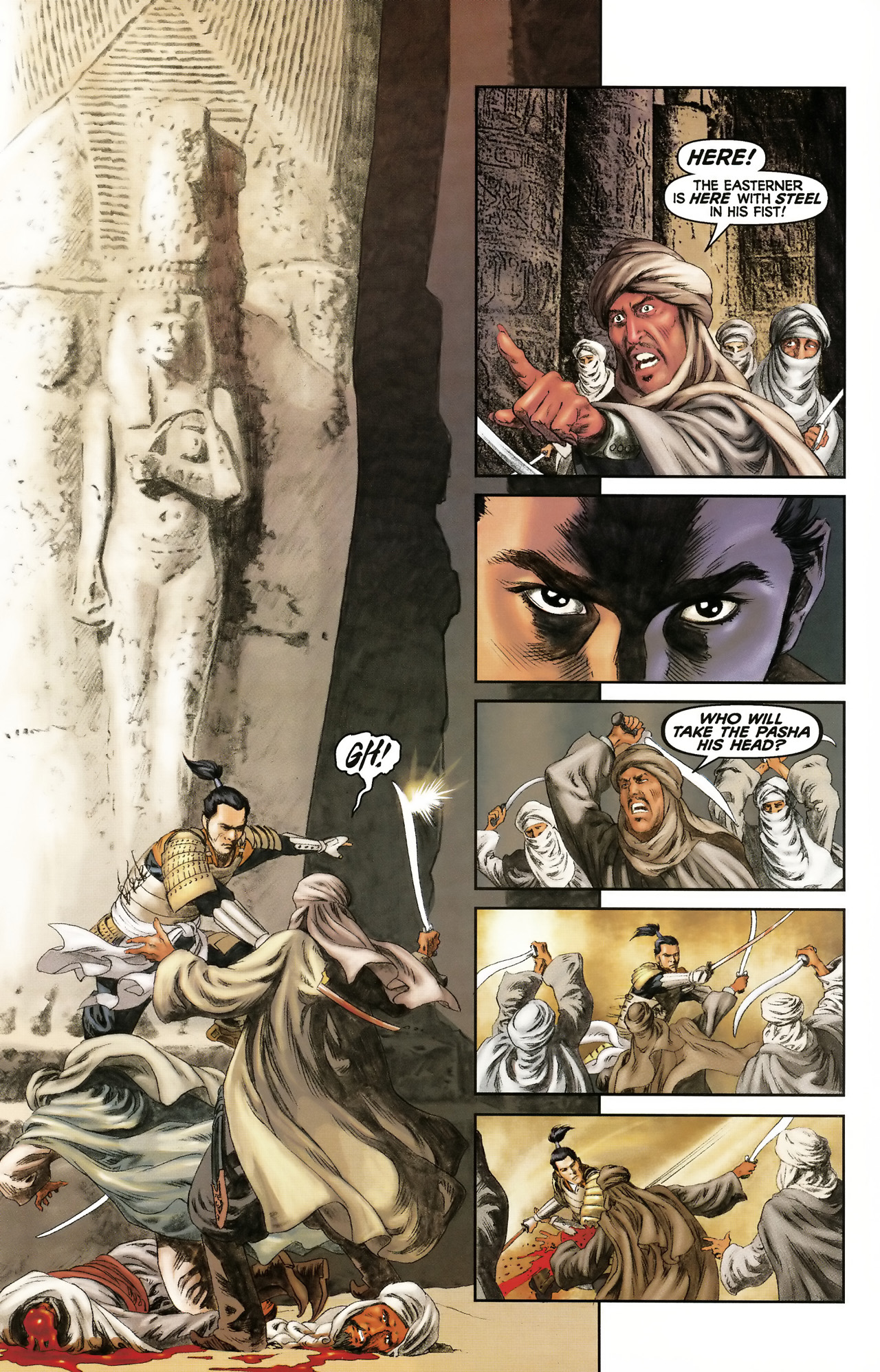 Read online Samurai: Heaven and Earth (2006) comic -  Issue #5 - 14