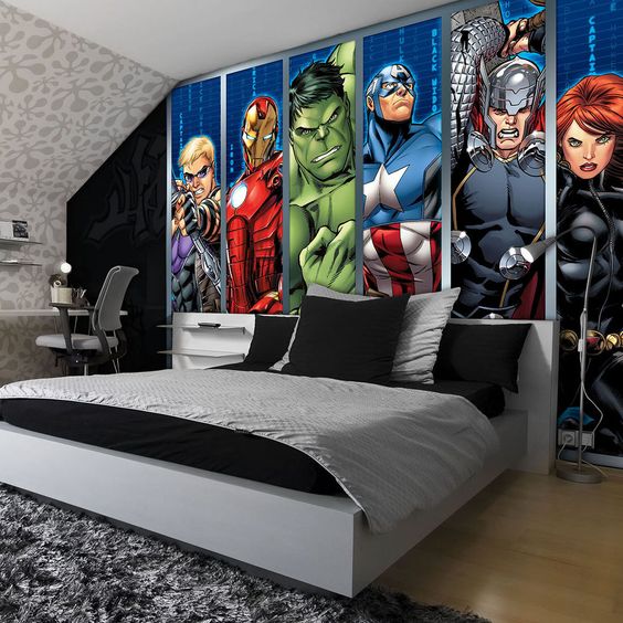 Decora tu habitación de tu super heroe favorito!!!