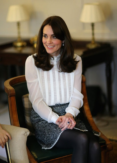The Duchess of Cambridge has called on Britain to view children's mental health as being "every bit as important as their physical health" as she began her guest editorship of the Huffington Post UK.