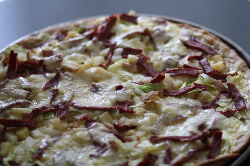 to the Roads Show Corned Beef & Cabbage PIZZA!!!