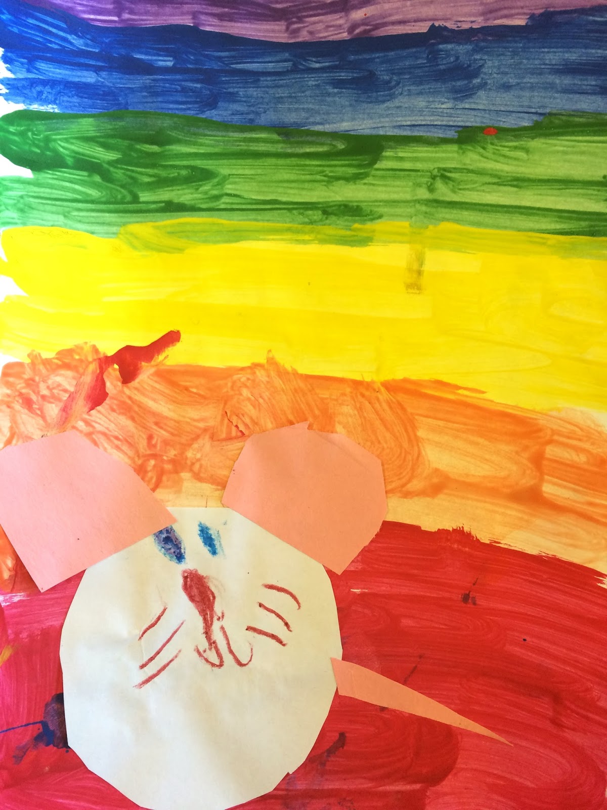 Sacred Heart art room Mouse Paint