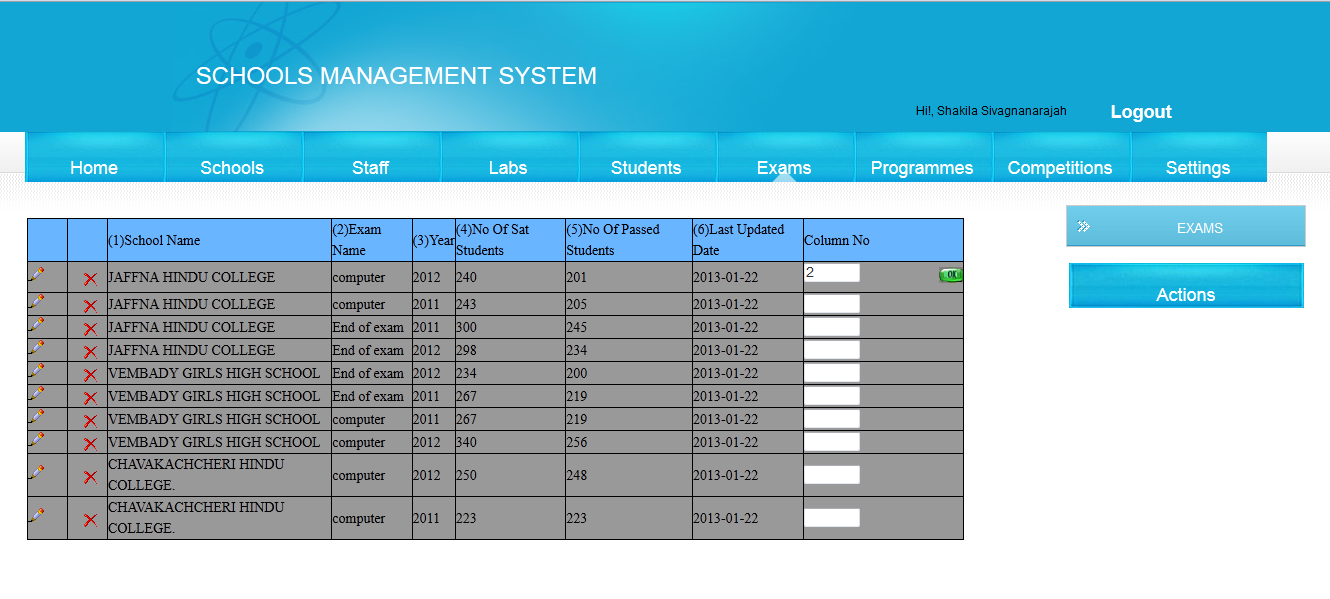 School Management System (SMS)