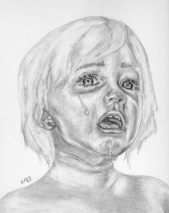 Aspiegirl s Corner My Newest Drawing Crying Girl . 