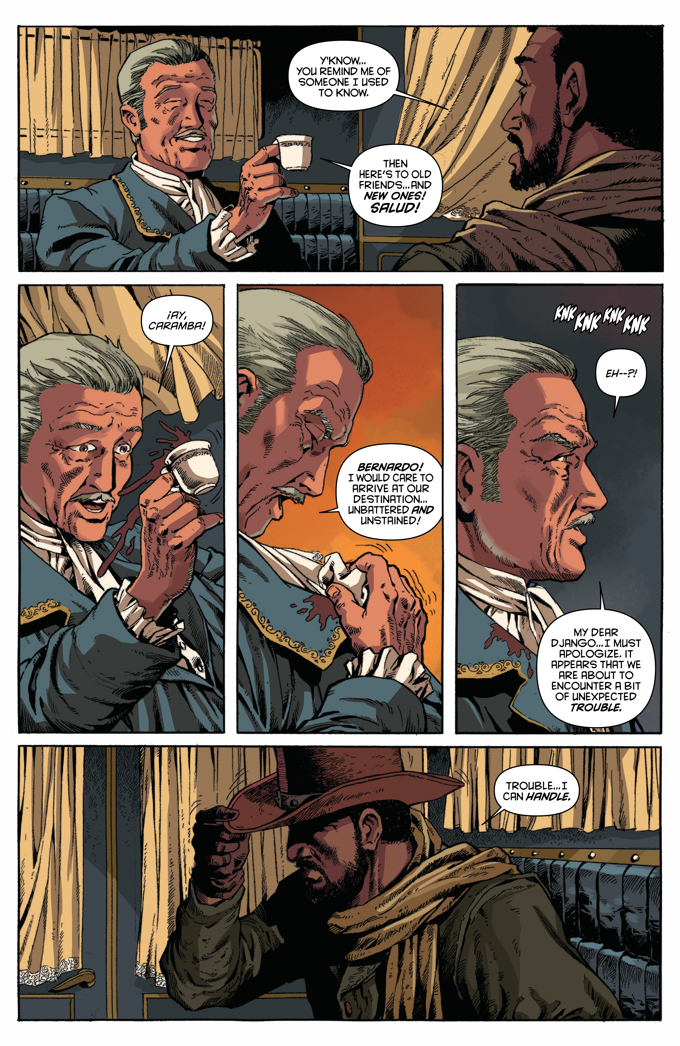 Read online Django/Zorro comic -  Issue # _TPB - 13