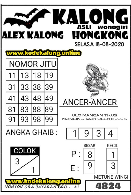 Prediksi Syair Hk 18 Agustus 2020 Syair Togel Hk Pangkalantoto Prediksi Syair Hk 18 Agustus 2020 Syair Togel Hk Pangkalantoto