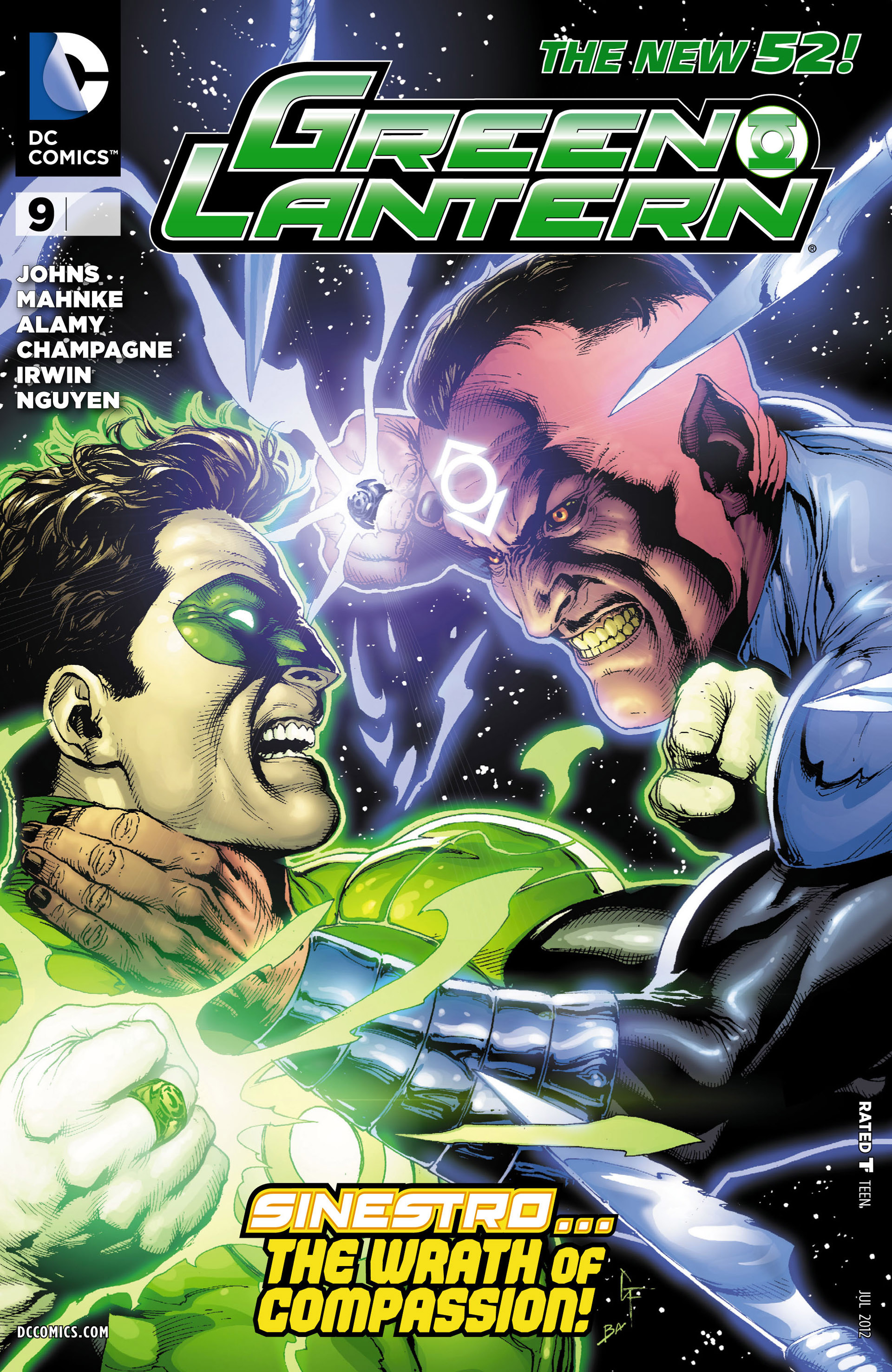 Green Lantern (2011) issue 9 - Page 2