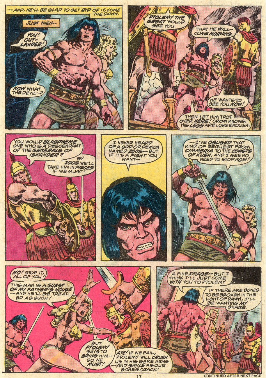 Read online Conan the Barbarian (1970) comic -  Issue #80 - 12