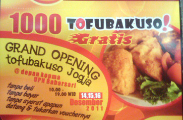 ide marketing free Tofu bakuso