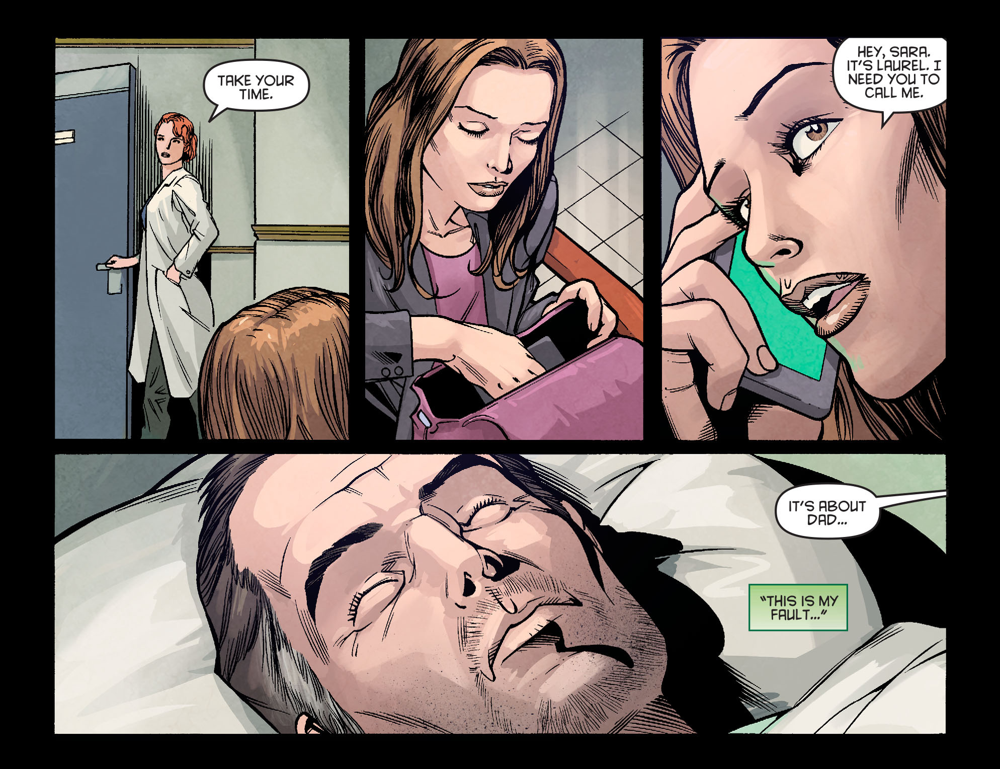Read online Arrow: Season 2.5 [I] comic -  Issue #2 - 16
