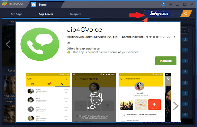 Jio4Gvoice for PC Windows - Jiofi Calling App on PC Guide