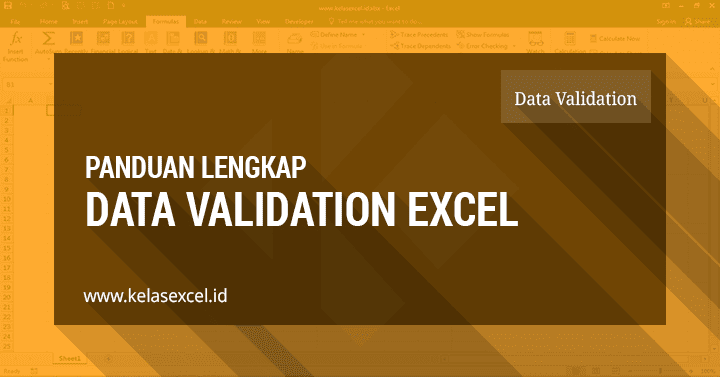 Data Validation Excel - Cara Membatasi Isi Cell di Excel
