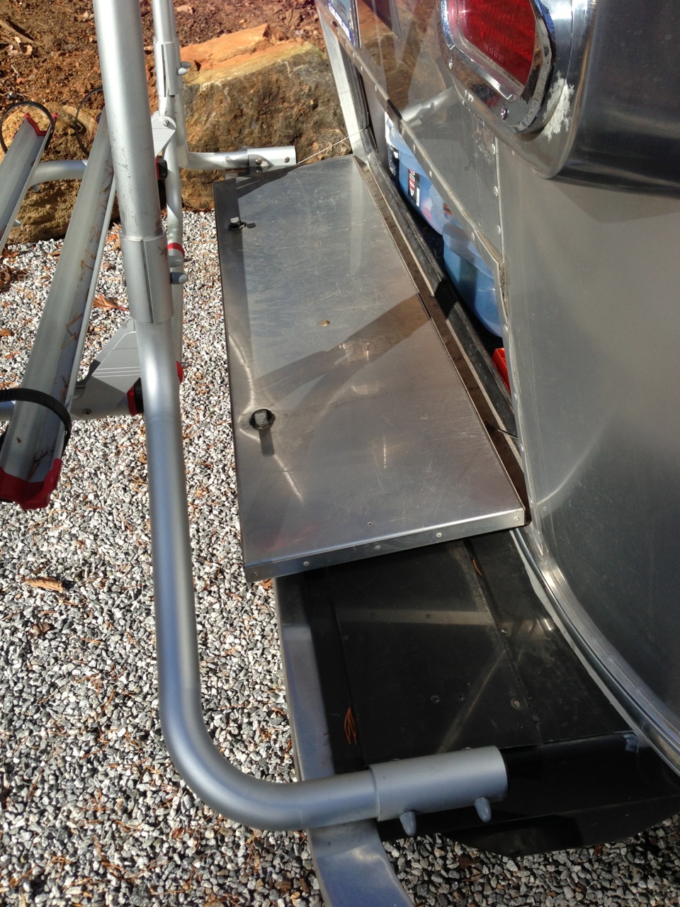 Streaming Together Airstream Bike Rack