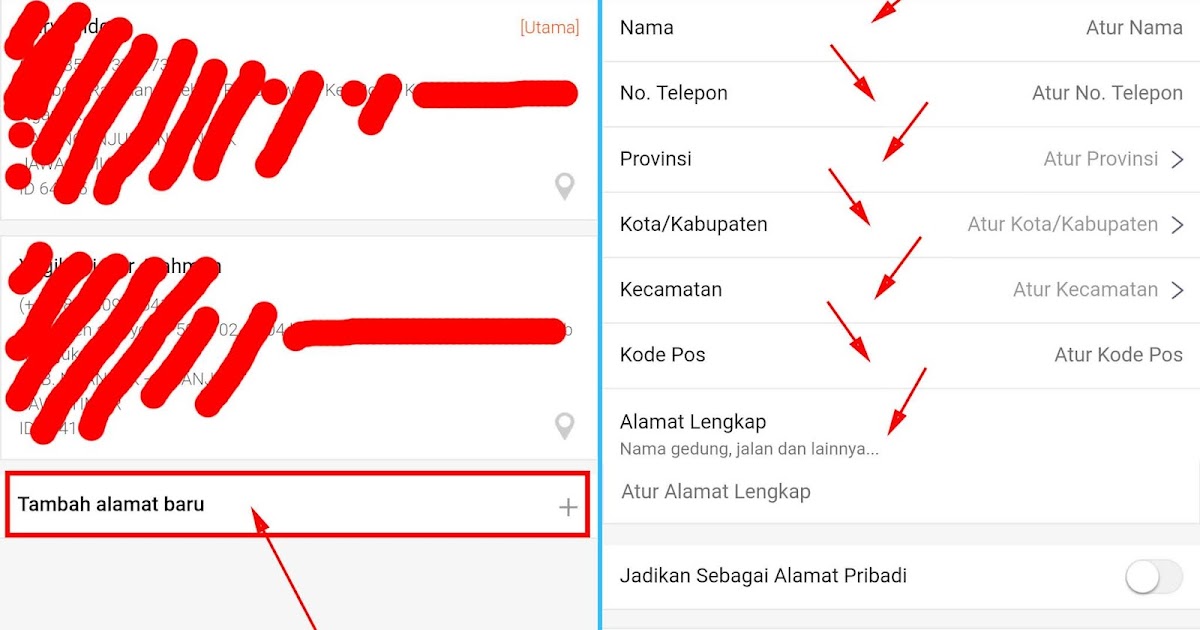 Cara Menulis Alamat Paket Yang Benar - Berbagai Alamat