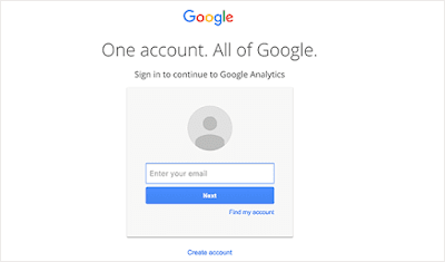 Login Google Analytics