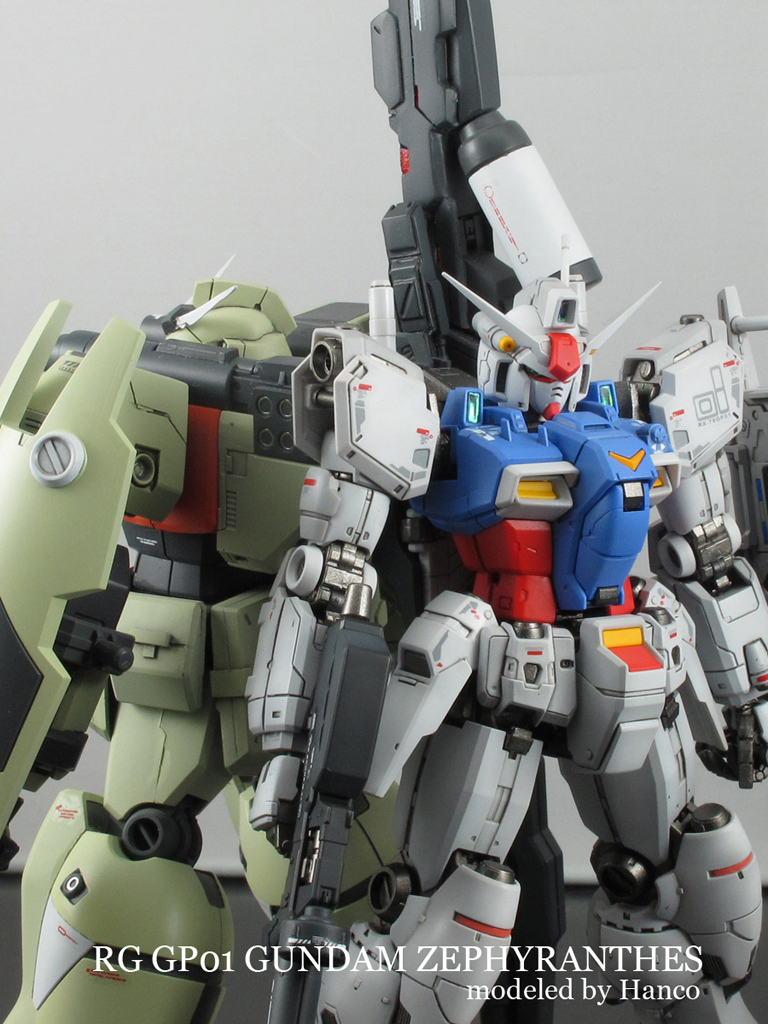 大光明株式會社: hanco's RG GP01 GUNDAM ZEPHYRANTHES