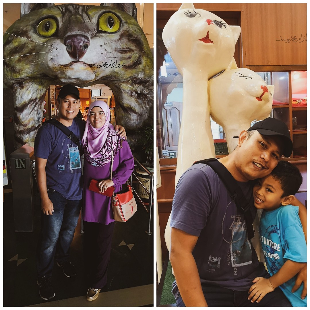 Muzium Kucing, Sarawak - abah umi