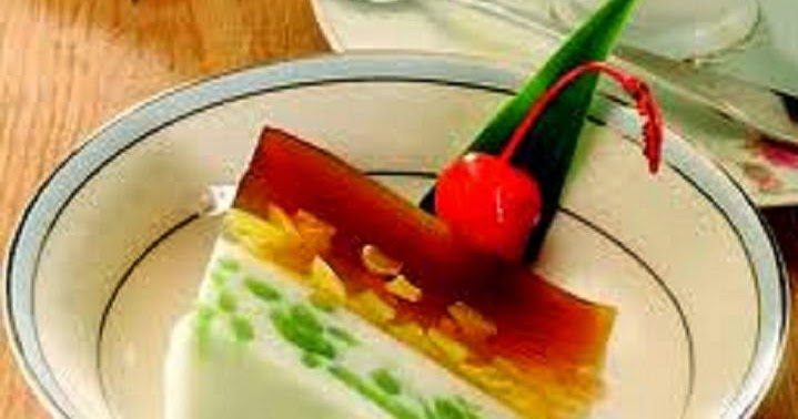 PUDING LAPIS CENDOL.. ENAK, MANIS DAN SEGAR.. - Resepi Sheila Rusly