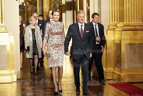 Belgian Royal Family attended a autumn concert and reception at the Royal Palace in Brussels