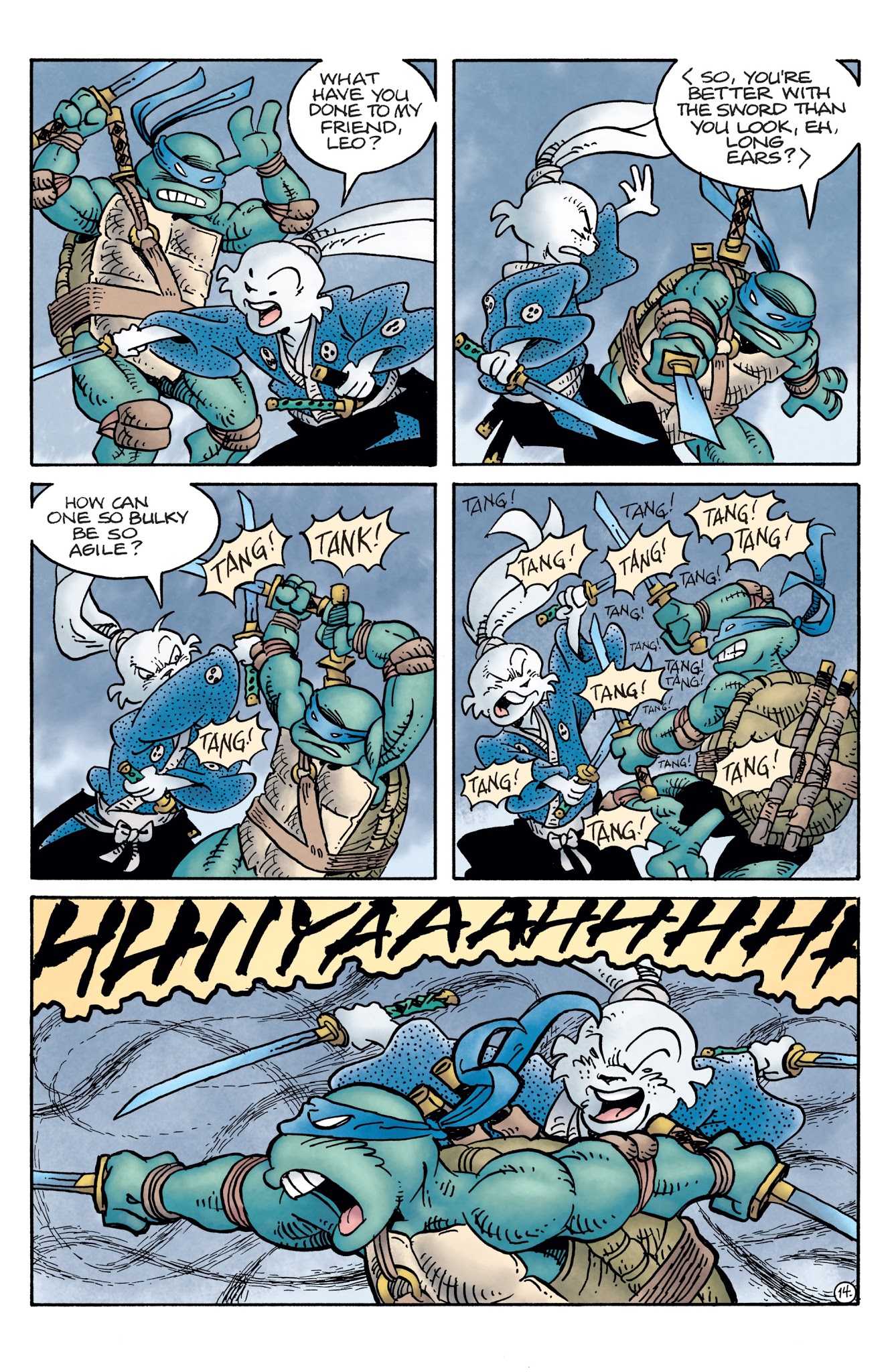 Read online Teenage Mutant Ninja Turtles/Usagi Yojimbo comic -  Issue # Full - 16