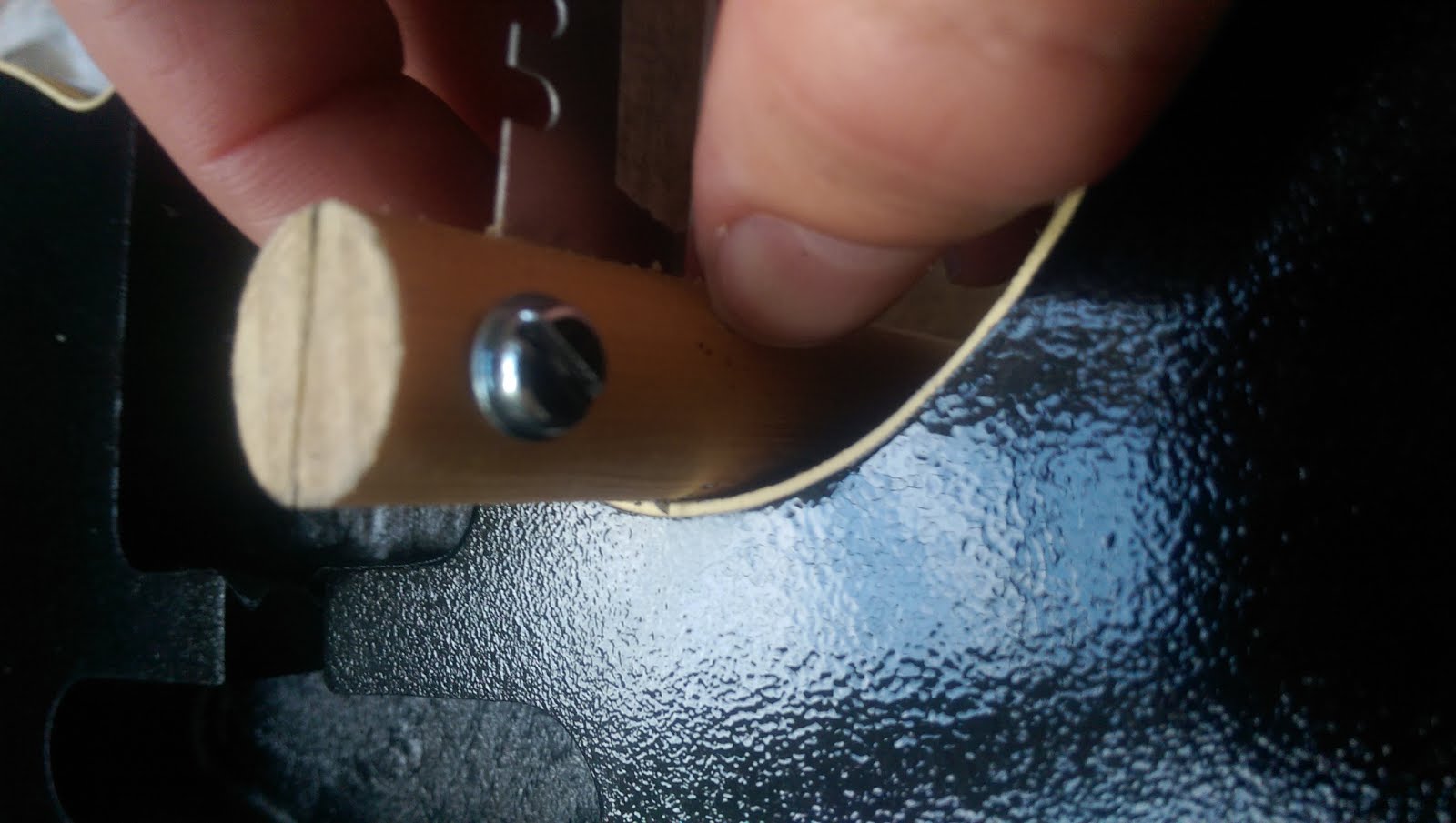 Chris Builds Guitars Telecaster build binding scraping