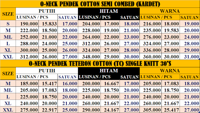 Top Inspirasi 45+ Harga Kaos Morino 2021